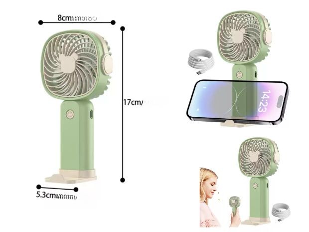 &u+ VENTILADOR MINI DE MANO KLW-F8